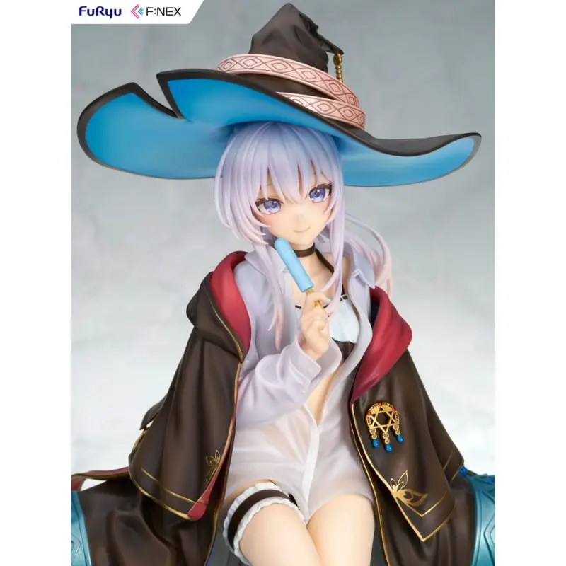 Wandering Witch: The Journey of Elaina F:NEX statuette PVC 1/7 Elaina Summer Vacation Ver. 22 cm  | 4582655077973