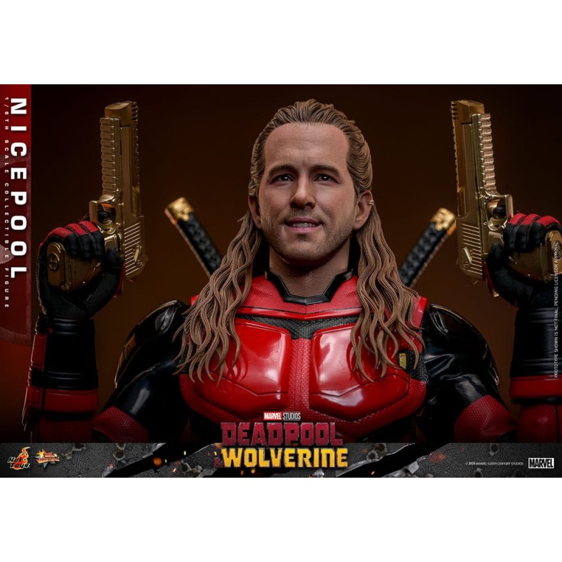 Deadpool & Wolverine Movie Masterpiece figurine 1/6 Nicepool 30 cm