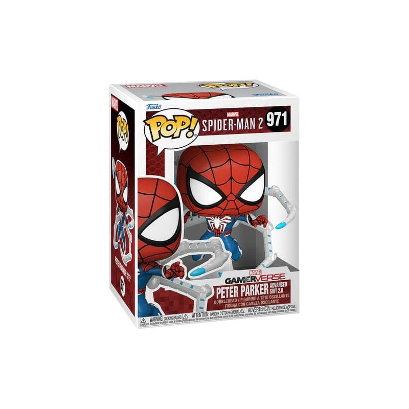 Spider-Man 2 POP! Games Vinyl figurine Peter Parker Suit 9 cm