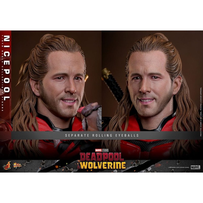 Deadpool & Wolverine Movie Masterpiece figurine 1/6 Nicepool 30 cm