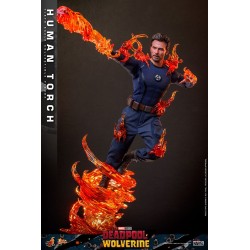 Deadpool & Wolverine Movie Masterpiece figurine 1/6 Human Torch 31 cm
