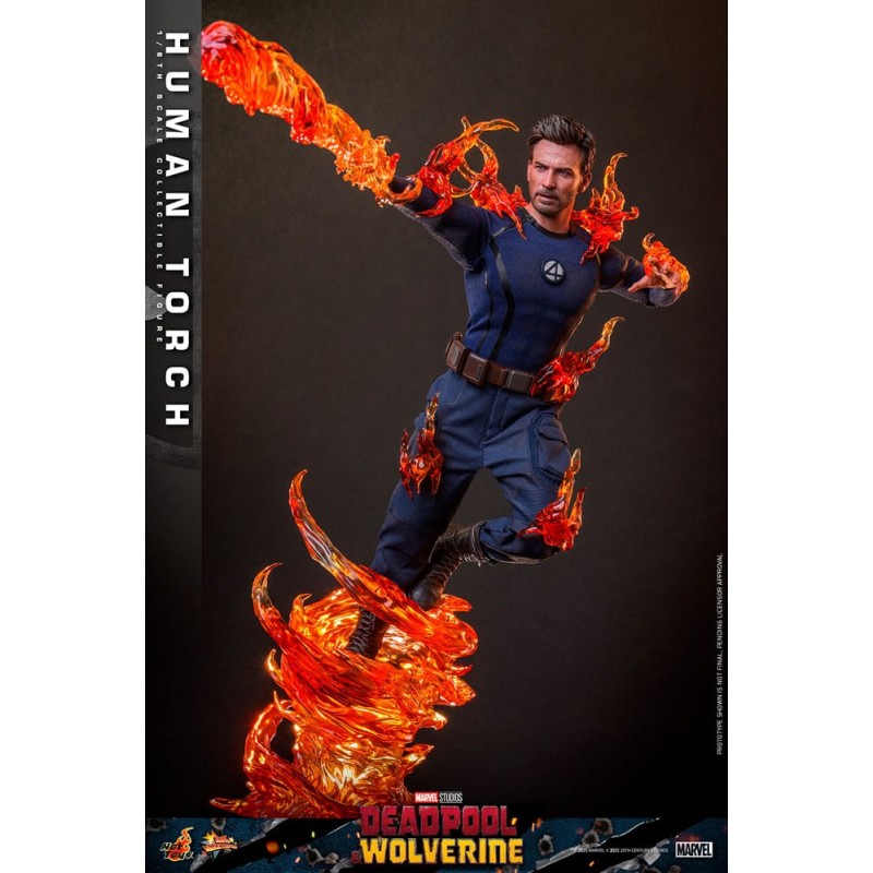 Deadpool & Wolverine Movie Masterpiece figurine 1/6 Human Torch 31 cm