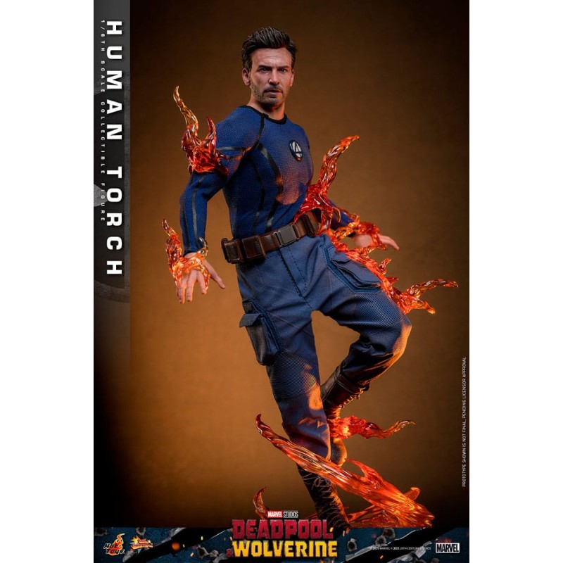 Deadpool & Wolverine Movie Masterpiece figurine 1/6 Human Torch 31 cm