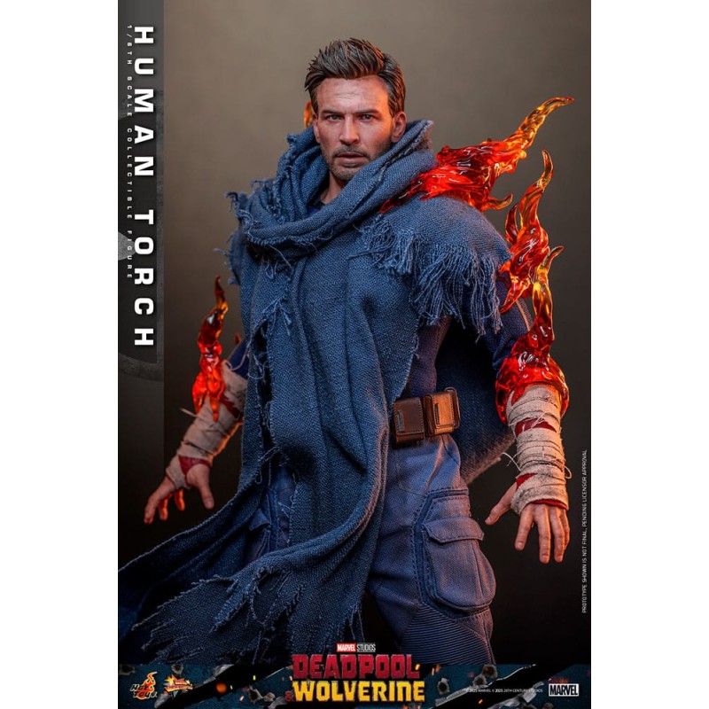 Deadpool & Wolverine Movie Masterpiece figurine 1/6 Human Torch 31 cm