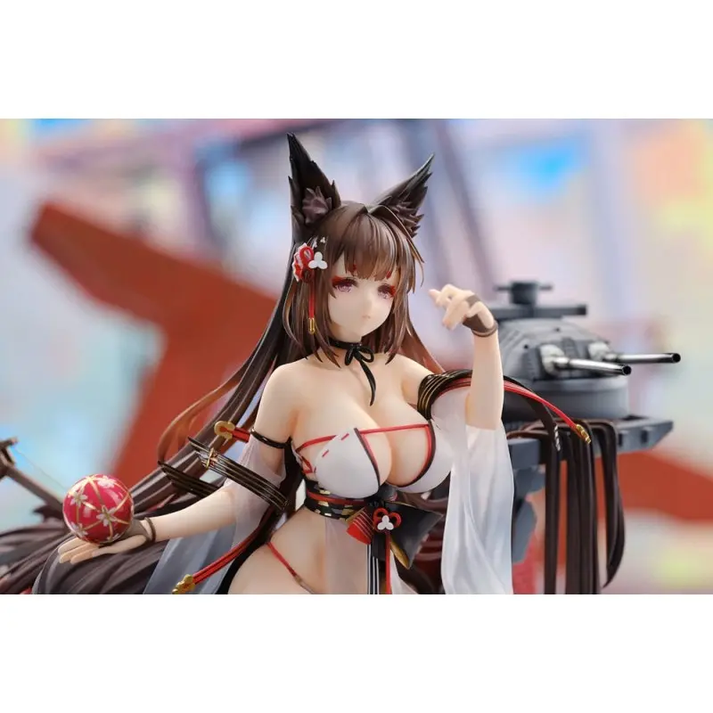 Azur Lane statuette PVC 1/7 Amagi Wending Waters Serene Lotus Ver. Acrylic Special Edition w/Display 25 cm | 6971995421955