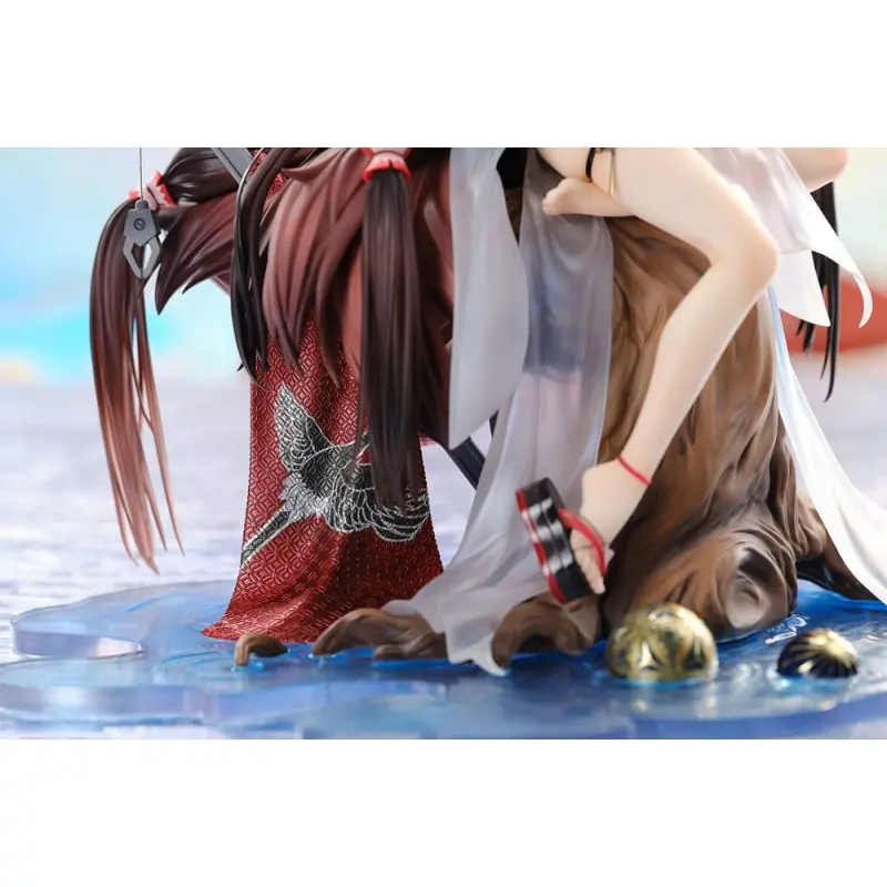 Azur Lane statuette PVC 1/7 Amagi Wending Waters Serene Lotus Ver. Acrylic Special Edition w/Display 25 cm | 6971995421955
