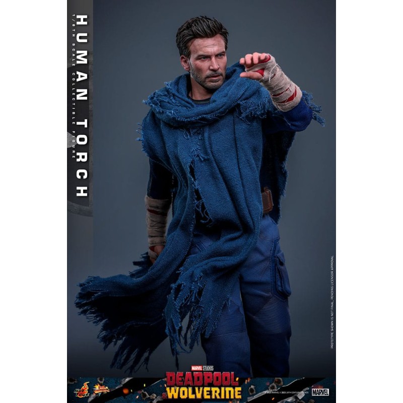 Deadpool & Wolverine Movie Masterpiece figurine 1/6 Human Torch 31 cm