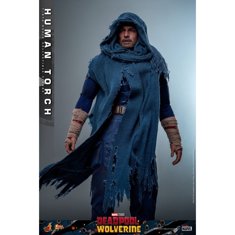 Deadpool & Wolverine Movie Masterpiece figurine 1/6 Human Torch 31 cm