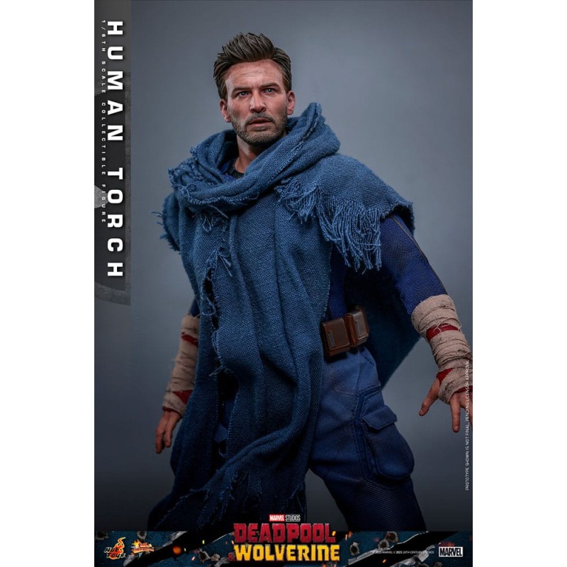 Deadpool & Wolverine Movie Masterpiece figurine 1/6 Human Torch 31 cm