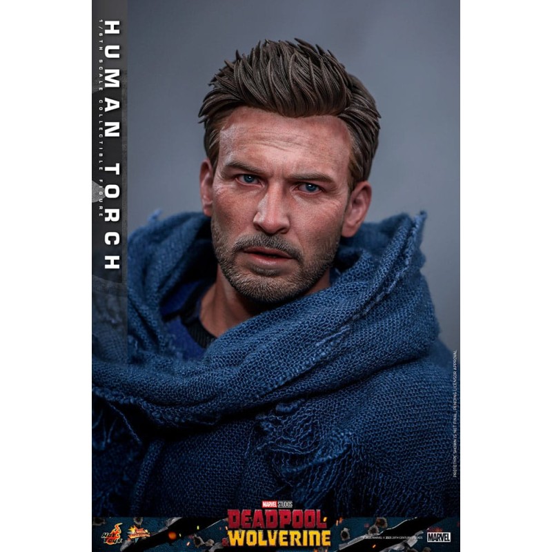 Deadpool & Wolverine Movie Masterpiece figurine 1/6 Human Torch 31 cm