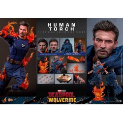 Deadpool & Wolverine Movie Masterpiece figurine 1/6 Human Torch 31 cm