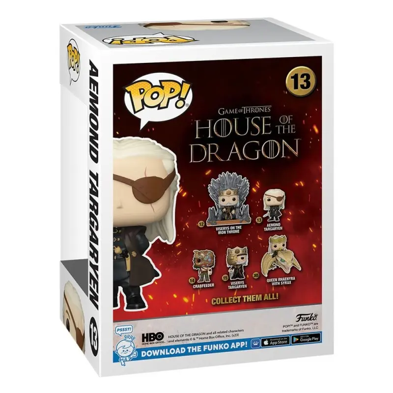 House of the Dragon assortiment POP! TV Vinyl figurines Aemond Targaryen 9 cm (6) | 0889698764711