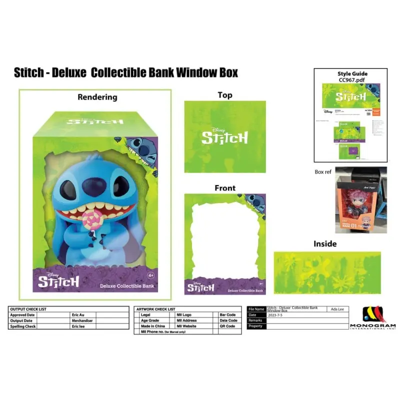 Lilo et Stitch tirelire Giant Deluxe Stitch 41 cm | 0077764848193