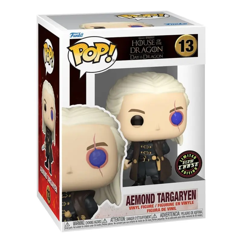House of the Dragon assortiment POP! TV Vinyl figurines Aemond Targaryen 9 cm (6) | 0889698764711