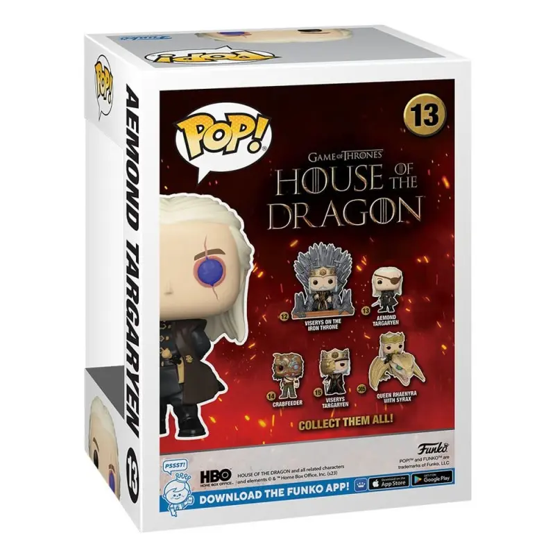 House of the Dragon assortiment POP! TV Vinyl figurines Aemond Targaryen 9 cm (6) | 0889698764711