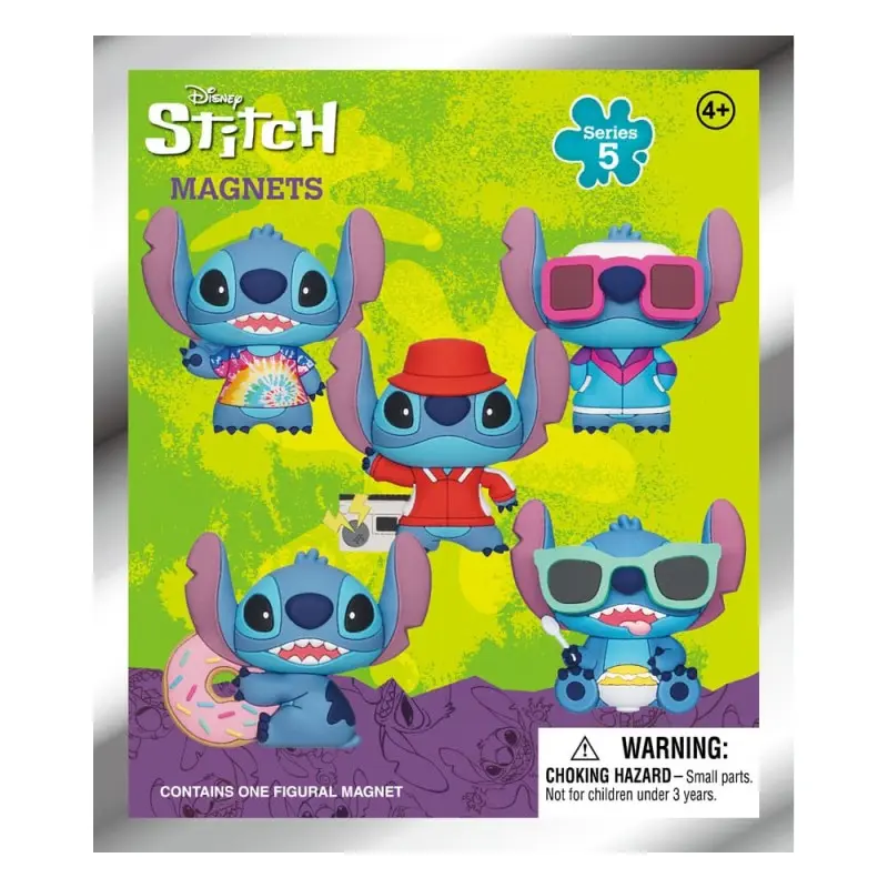 Lilo & Stitch Blind Pack présentoir aimants 3D Stitch Series 5 (12) | 0077764850752