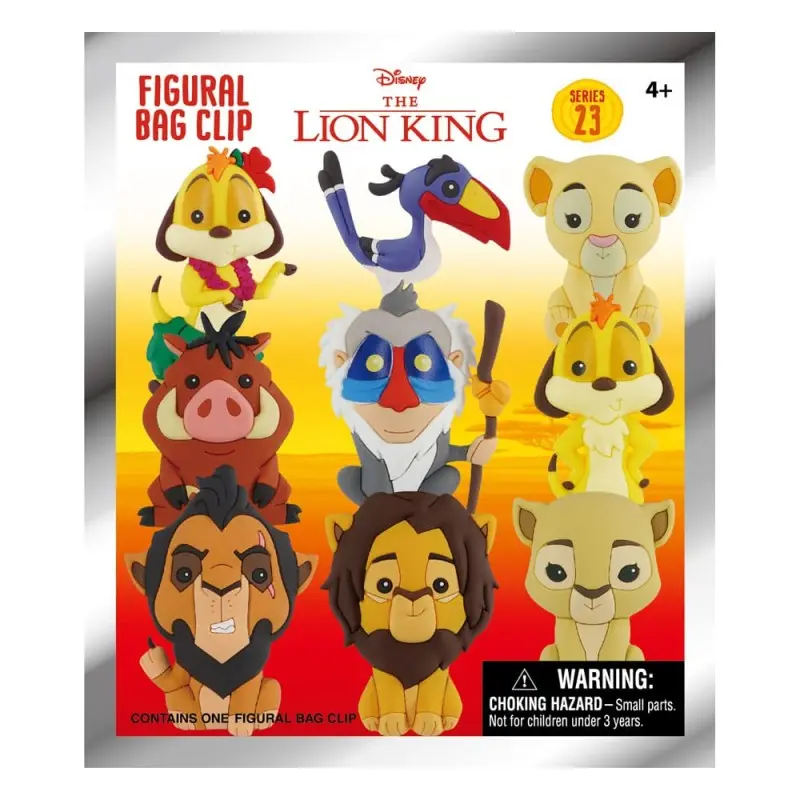 Disney présentoir porte-clés sac à dos 3D Lion King (24) | 0077764852206