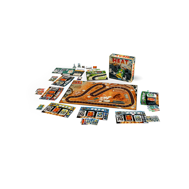 jeu : Heat
éditeur : Days of Wonder
version française