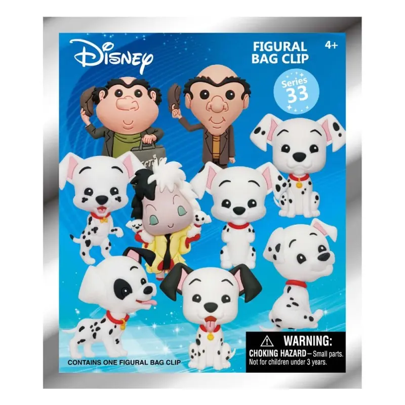 Disney présentoir porte-clés sac à dos 3D Les 101 Dalmatiens Series 33 (24) | 0077764853302