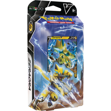 jcc / tcg : Pokémon produit : Coffret Deck V Battle Zeraora FR éditeur : Pokémon Company International version française jcc / tcg : Pokémon produit : Coffret Deck V Battle Zeraora FR éditeur : Pokémon Company International version française