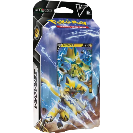 jcc / tcg : Pokémon
produit : Coffret Deck V Battle Zeraora ENG
éditeur : Pokémon Company International
version anglaise