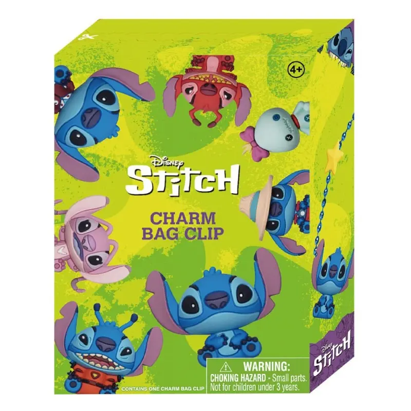 Lilo & Stitch présentoir porte-clés sac à dos 3DStitch Charm (24) | 0077764857959