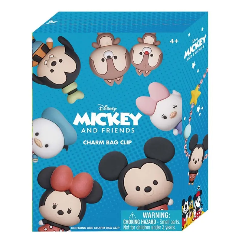 Disney présentoir porte-clés sac à dos 3DCharm Mickey & Friends (24) | 0077764858000