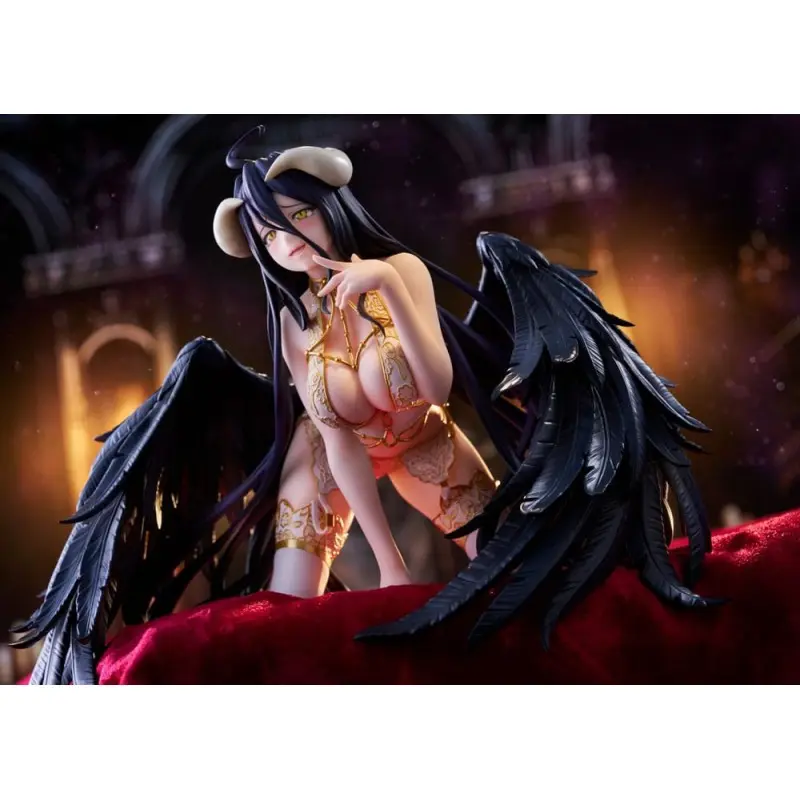 Overlord statuette PVC 1/7 Albedo lingerie Ver. 15 cm | 4571452943352