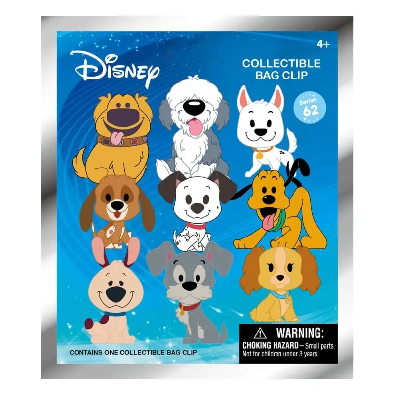 Disney Dogs 3D présentoir porte-clés sac à dos Série 1 (24) | 0077764859656