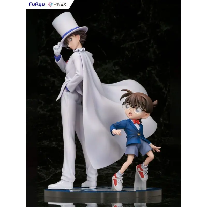 Détective Conan F:NEX statuette PVC 1/7 Conan Edogawa & Kid the Phantom Thief 29 cm  | 4582655078130