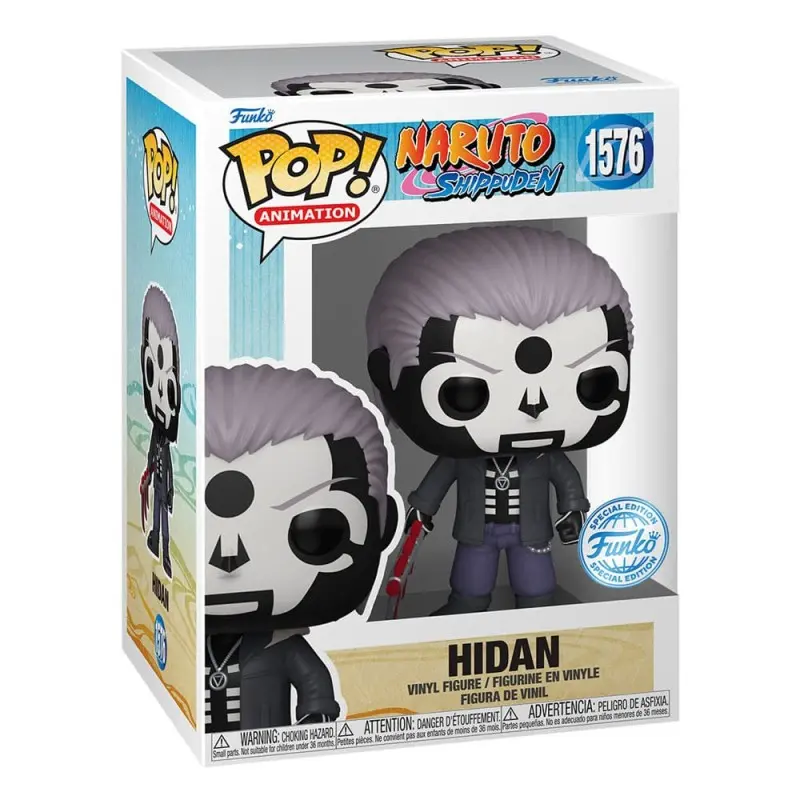 Naruto Pop! Animation Vinyl figurine Hidan w/jacket Exclusive Edition 9 cm | 0889698771580