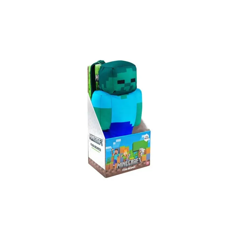 Minecraft assortiment Sacs à dos en peluche 30 cm (4) | 0000043824477