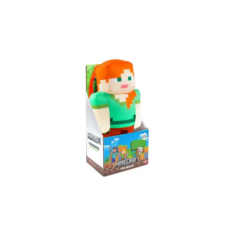 Minecraft assortiment Sacs à dos en peluche 30 cm (4) | 0000043824477