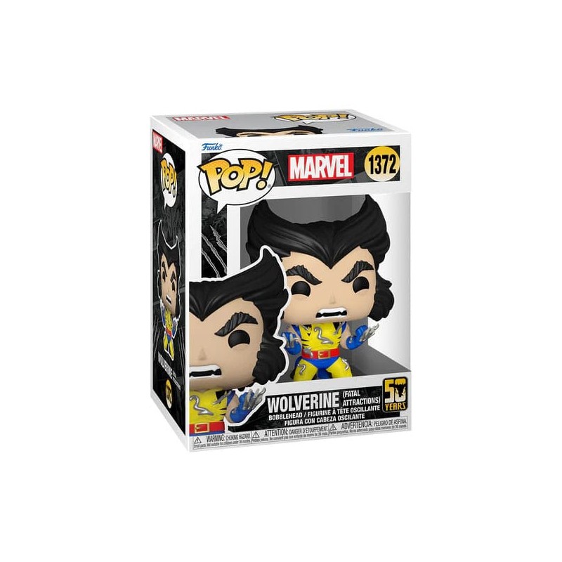 Marvel POP! Marvel Vinyl figurine Wolverine 50th - Ultimate Wolverine w/ Adamantium 9 cm