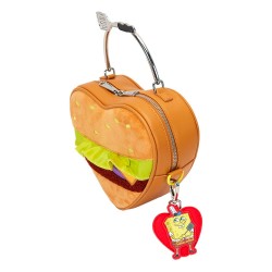 Nickelodeon by Loungefly sac à bandoulière Spongebob Krabby Patty Plush | 0671803534803