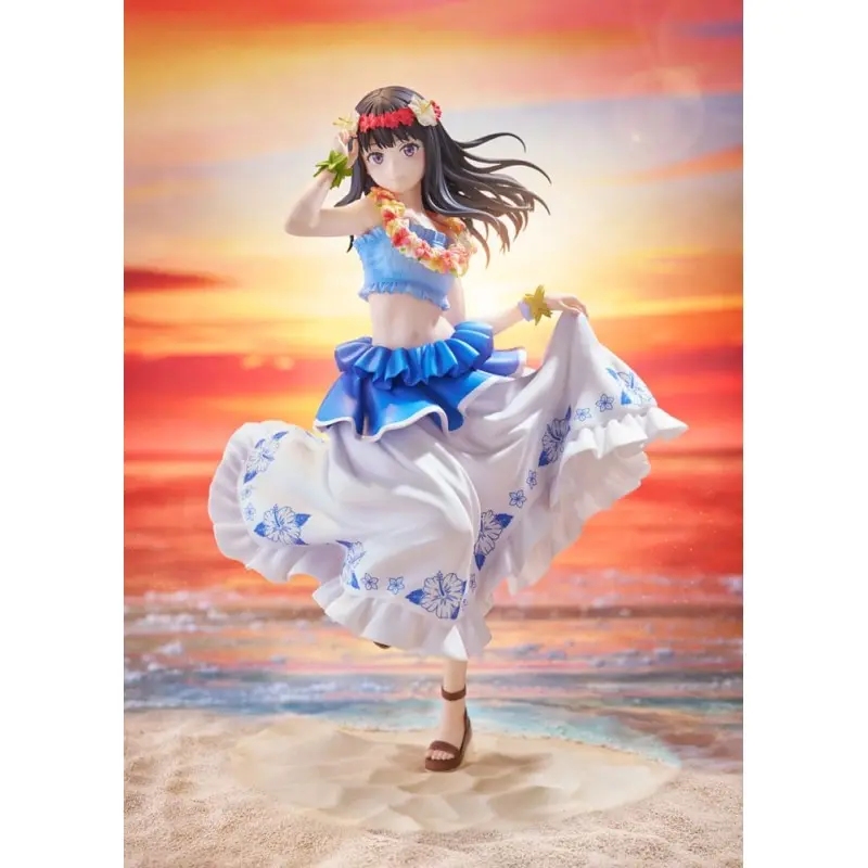 Lycoris Recoil statuette PVC 1/7 Takina Inoue Hawaii Ver. 24 cm | 4571452943444