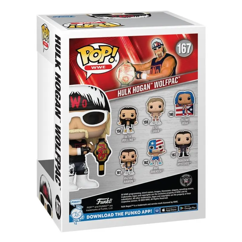 WWE POP! Vinyl figurine Wolfpac Hogan 9 cm | 0889698796248