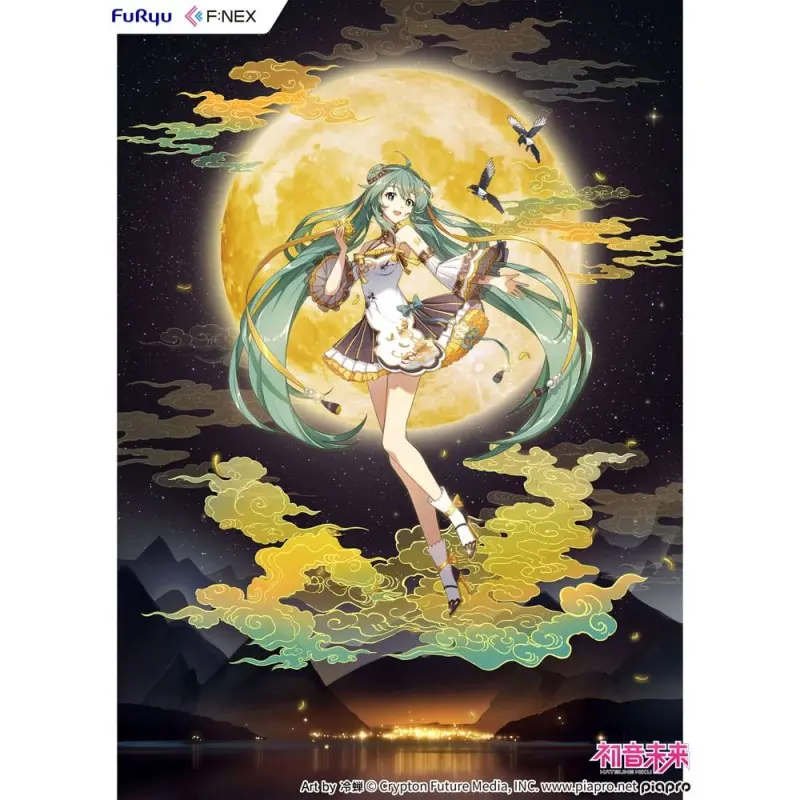 Hatsune Miku F:NEX statuette PVC 1/7 Hatsune Miku Mid-Autumn Festival Ver. 27 cm  | 4582655078222