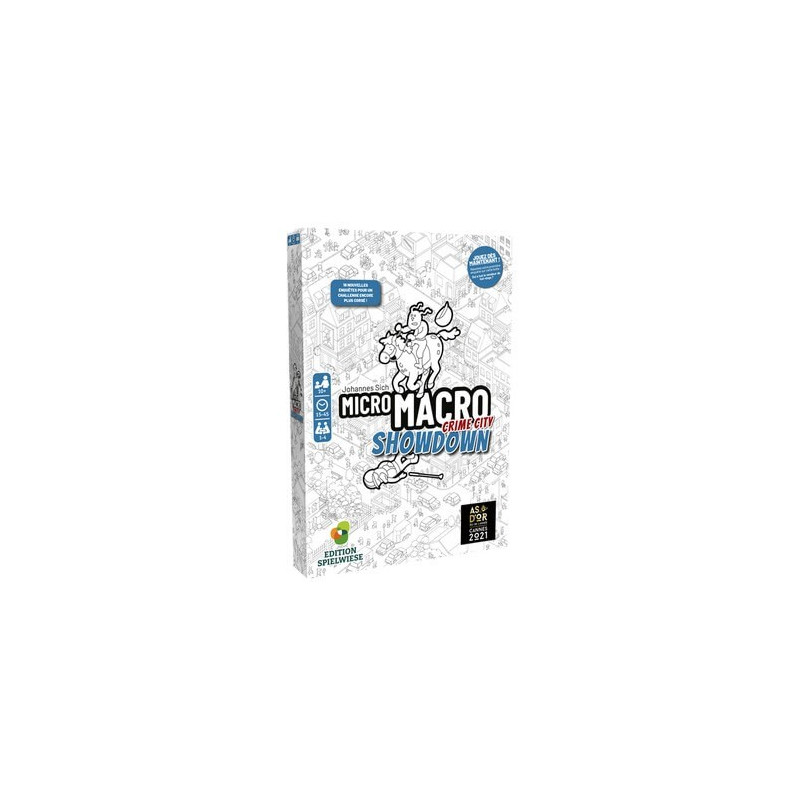 Spel: Micro Macro: Crime City - Tricks Town
Uitgever: Spielwiese
Engelse versie