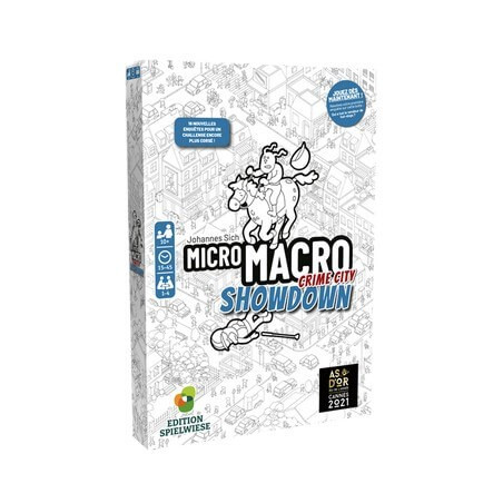 Spel: Micro Macro: Crime City - Tricks Town
Uitgever: Spielwiese
Engelse versie