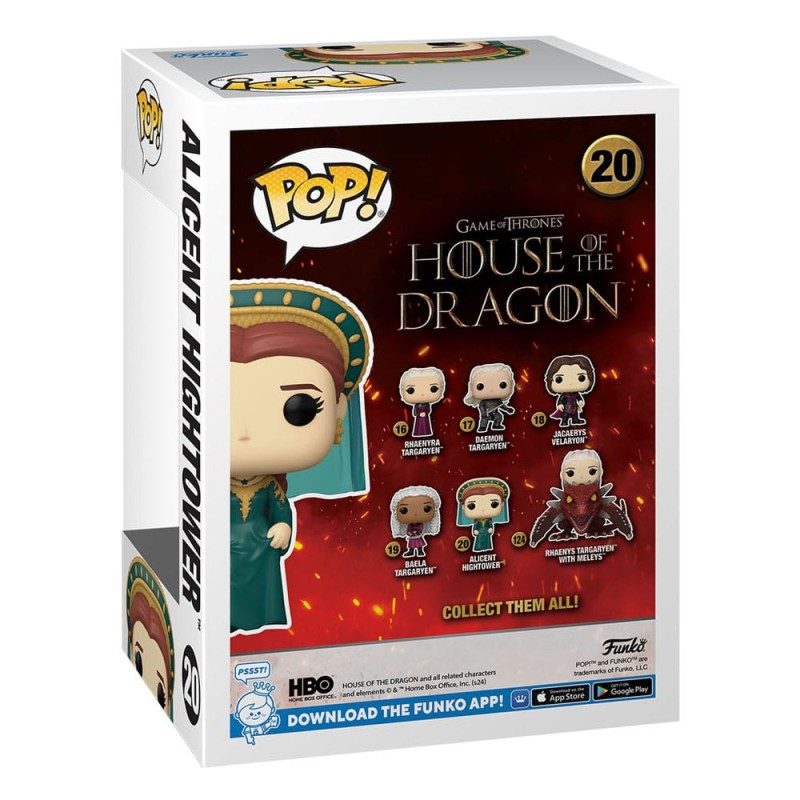 House of the Dragon POP! TV Vinyl figurine Allicent Hightower 9 cm 