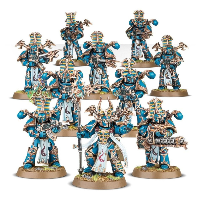 Jeu : Warhammer 40,000 - Thousand Sons : Rubric Marines
éditeur : Games Workshop