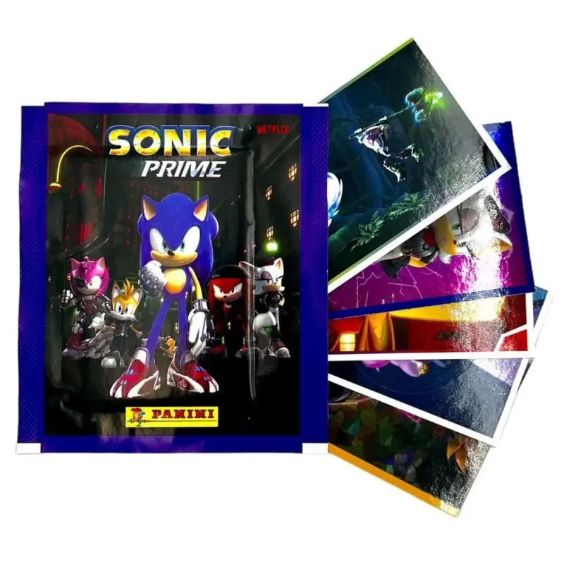 Sonic Prime Sticker Collection présentoir boosters (36) | 8051708010800