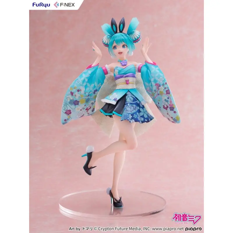 Hatsune Miku F:NEX statuette PVC 1/7 Hatsune Miku Wa-bunny 27 cm | 4582655078321