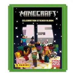 Minecraft Sticker Collection présentoir boosters 15th Anniversary Celebration (36) | 8051708015775