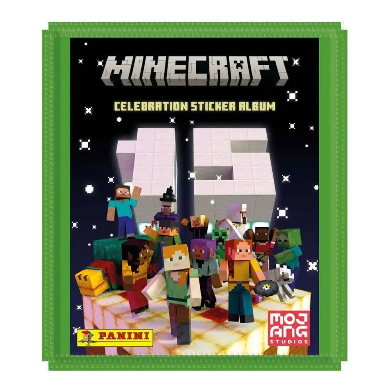 Minecraft Sticker Collection présentoir boosters 15th Anniversary Celebration (36) | 8051708015775