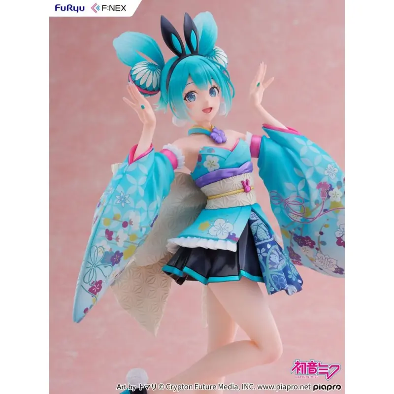 Hatsune Miku F:NEX statuette PVC 1/7 Hatsune Miku Wa-bunny 27 cm | 4582655078321