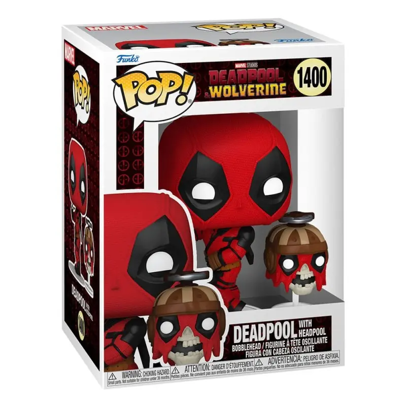 Deadpool 3 POP & Buddy! Vinyl figurine Deadpool w/Headpool 9 cm  | 0889698797689