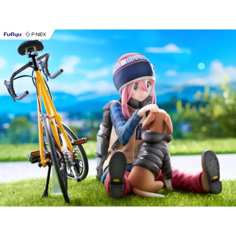 Laid Back Camp F:NEX statuette PVC 1/7 Nadeshiko Kagamihara 13 cm  | 4582655078376