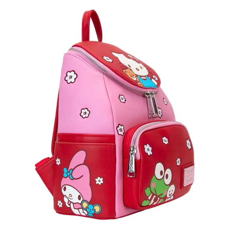 Sanrio by Loungefly sac à dos Mini Hello Kitty & Friends Color Block | 0671803533950